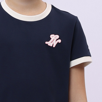 YHSU162-3 Футболка S/S темно-синяя